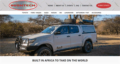 Desktop Screenshot of bushtech.co.za